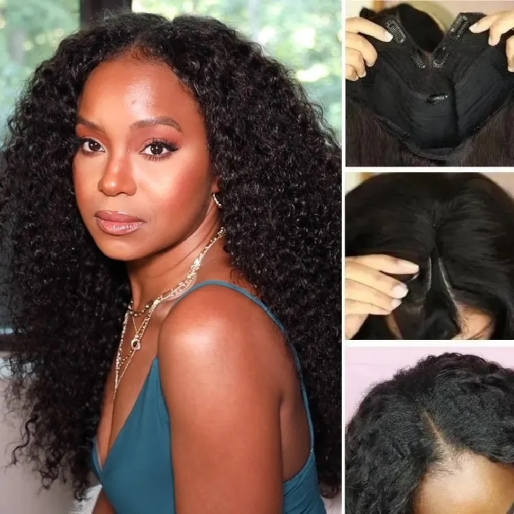 Unice Glueless V Part Curly Wig